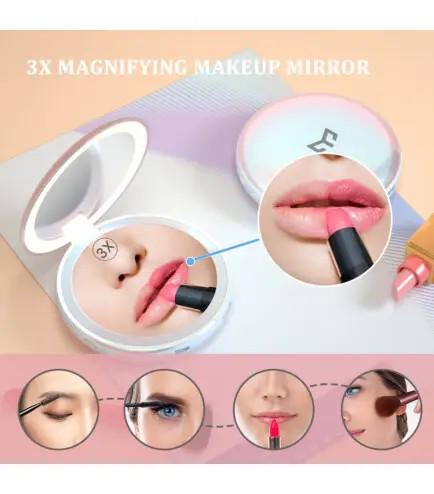 Зеркало для макияжа Yeelight Handheld Makeup Mirror YLODJ-0029 - фото 5