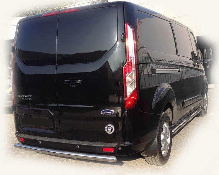 Задняя дуга AK002 CAN для Ford Custom 2013-2022 гг. нержавеющая сталь Хром