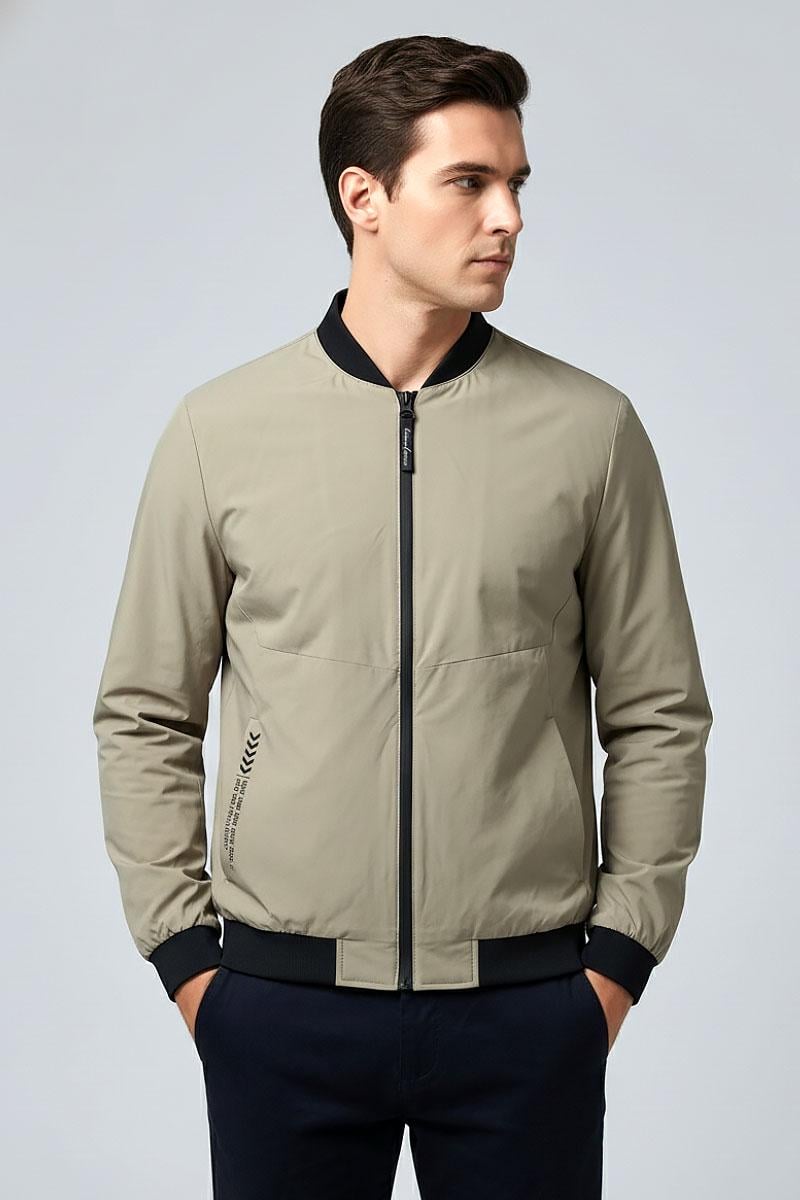 Куртка-бомбер мужская р. 50 Бежевый (SB-26310-fly-beige) Куртка-бомбер мужская р. 50 Бежевый (SB-26310-fly-beige)