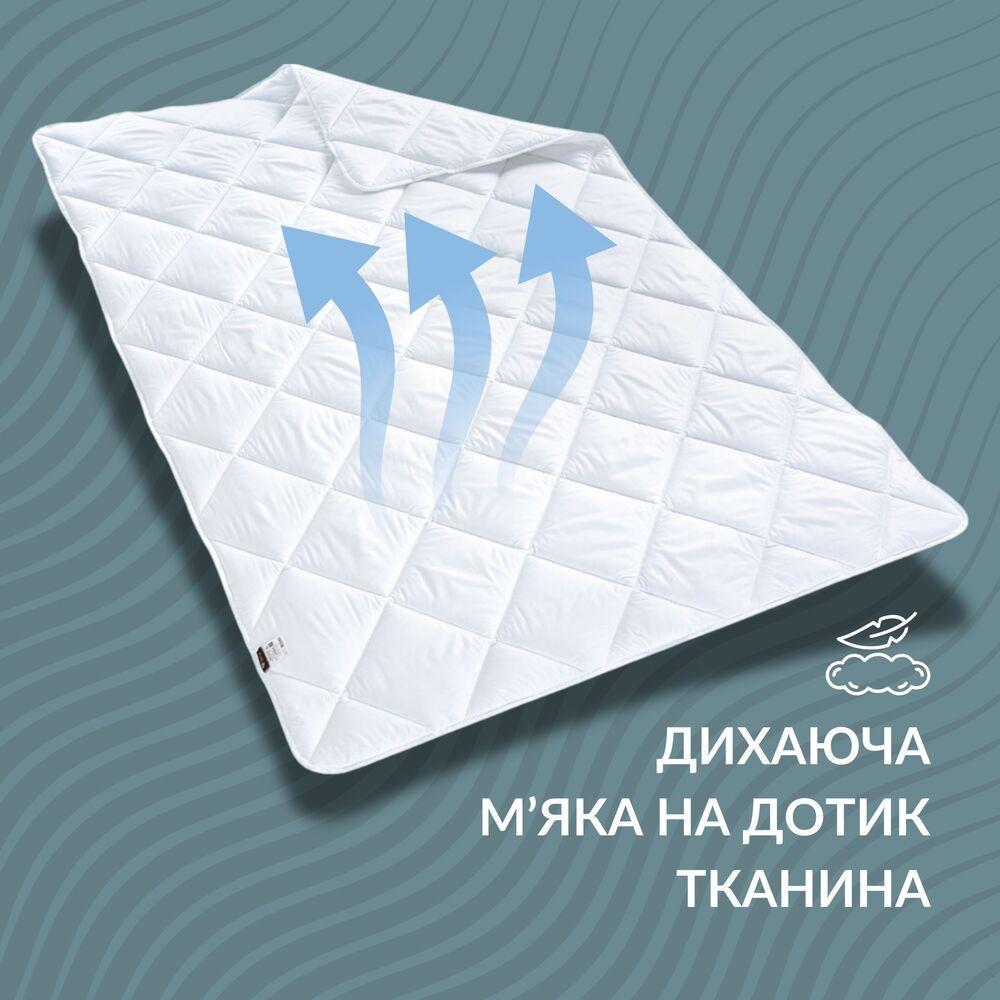 Одеяло всесезонное IDEIA отельной серии антиалергенное 140х210 см Белый (8-32957) - фото 3