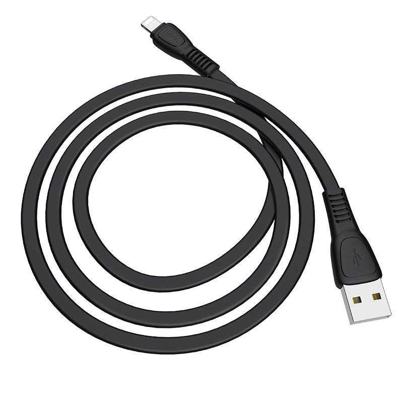 Кабель дата Hoco X40 Noah USB to Lightning 1 м Чорний (00000032936_1)