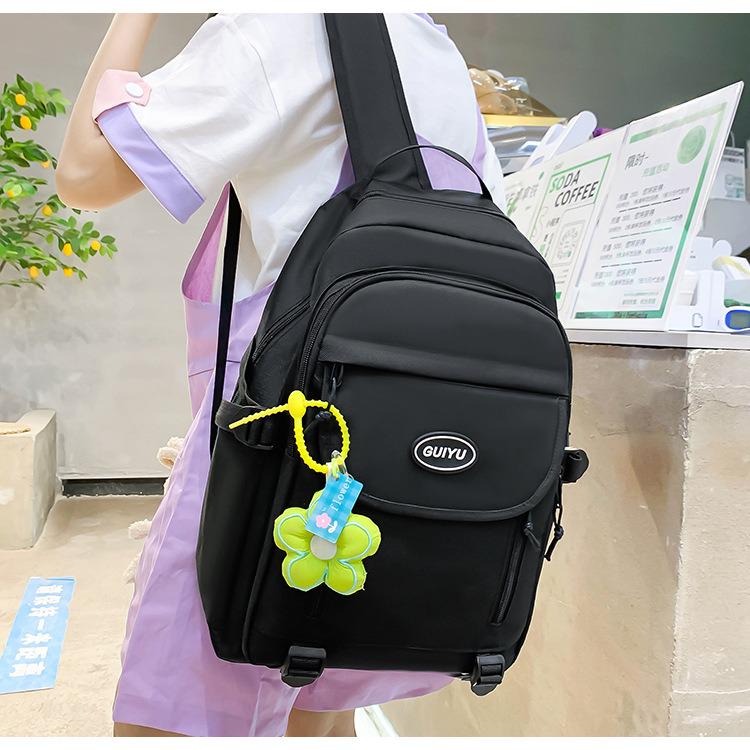 Шкільний рюкзак для дівчинки GUIYU 5в1 5-11 клас Чорний (27668064) - фото 3 Шкільний рюкзак для дівчинки GUIYU 5в1 5-11 клас Чорний (27668064) - фото 3