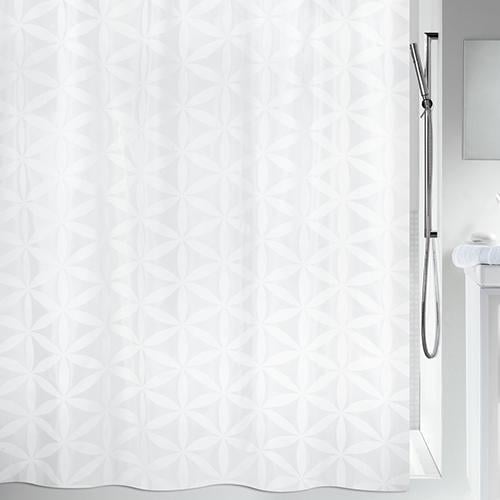 Шторка для ванной комнаты Spirella Polyester Rania 180х200 см Белый (10.10418)