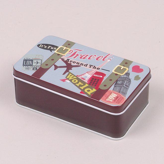 Коробочка металева Flora для зберігання дрібничок (25211)