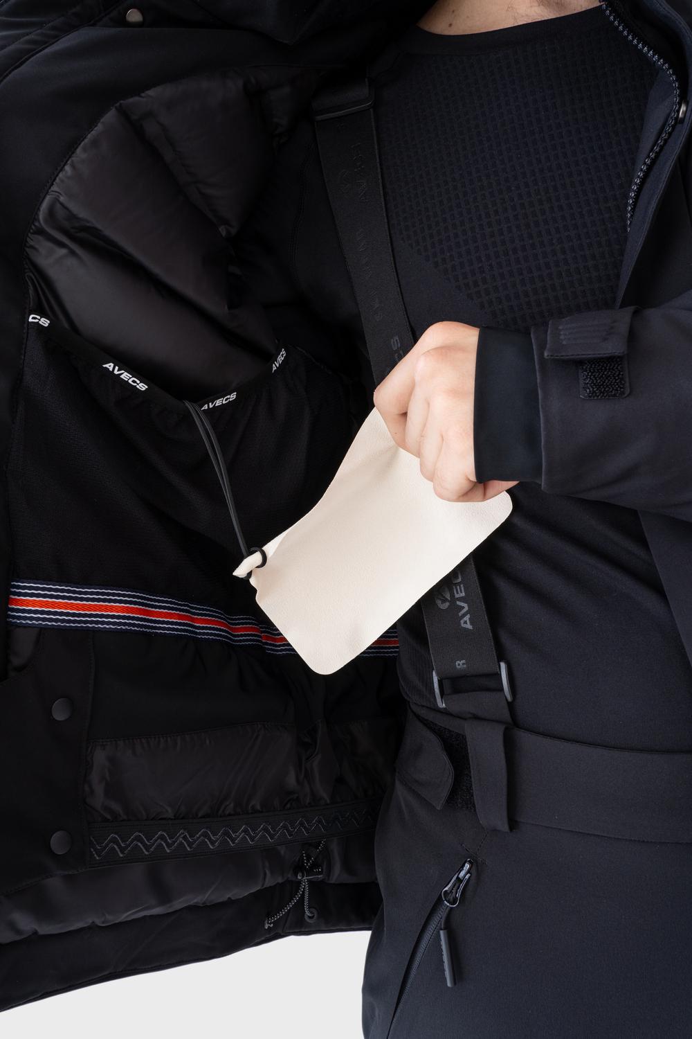 Куртка горнолыжная Avecs 70515/1 M Черный - фото 9