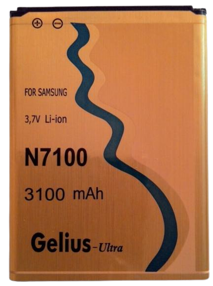 Акумуляторна батарея Gelius-Ultra для Samsung N7100 Note 2 3100 mAh (000021187)