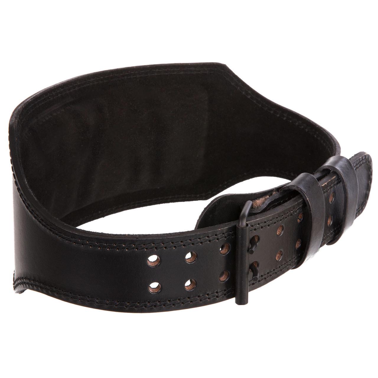 Пояс атлетический кожаный Zelart VL-3341 110-125 см с подкладкой для спины XL спинка 15 см (2532847915)