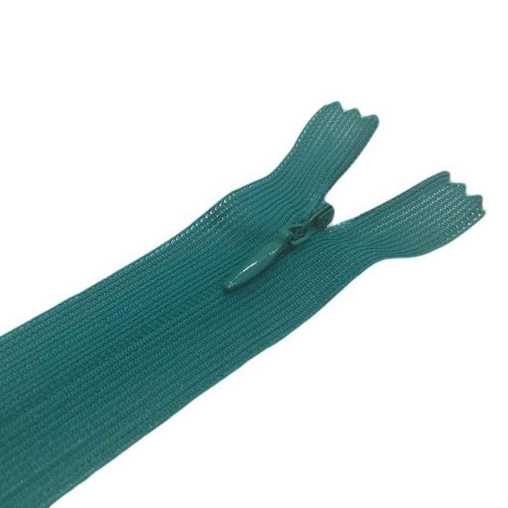 Молния Welltex неразъемная потайная S-906 ZIP 18 см Бирюзовый (634600) Молния Welltex неразъемная потайная S-906 ZIP 18 см Бирюзовый (634600)