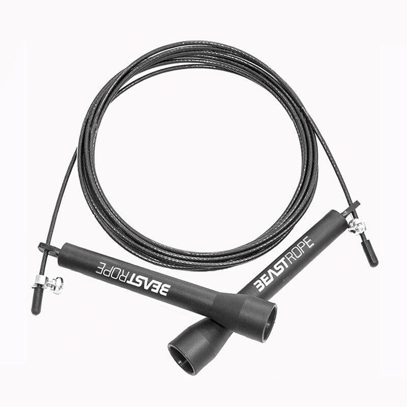 Скакалка скоростная Beast Gear Beast Rope со стальным тросом 300 см Черный Скакалка скоростная Beast Gear Beast Rope со стальным тросом 300 см Черный