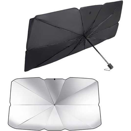 Парасолька автомобільна на лобове скло в чохлі 130х75 см (27632300) - фото 3 Парасолька автомобільна на лобове скло в чохлі 130х75 см (27632300) - фото 3
