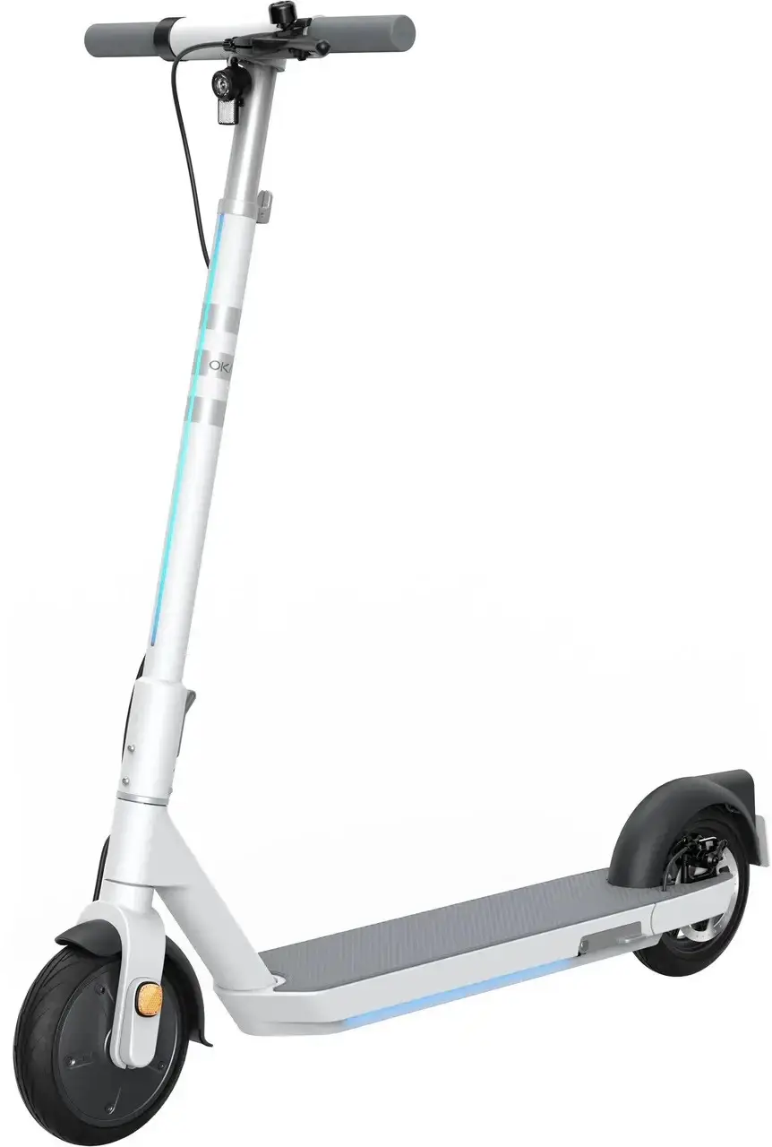 Електросамокат OKAI NEON ES-20 неон 9" 600W White (16223) - фото 7