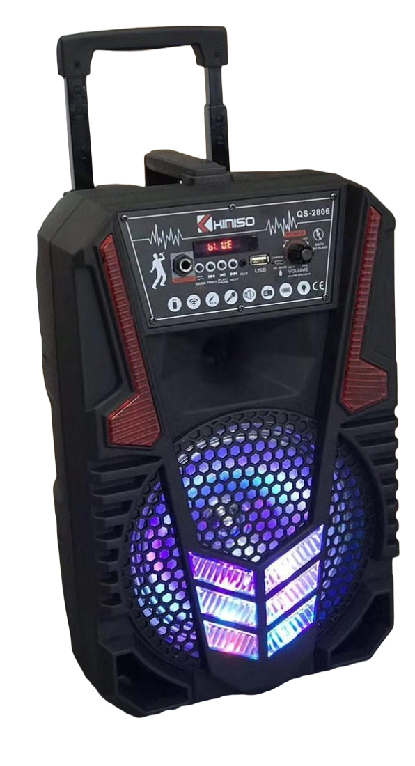 Колонка Kimiso QS-2808 с микрофоном 8'Bass/2000 W (Col-023)