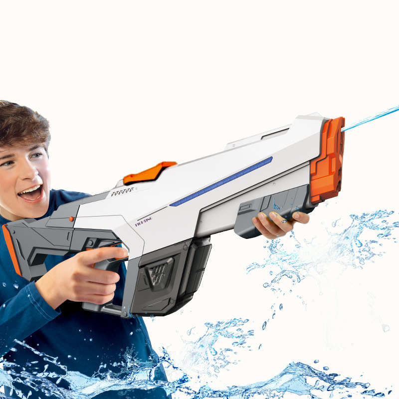 Водний бластер Combat Water Gun 2в1 з резервуаром для води 610 мл Білий (2267348669) - фото 6