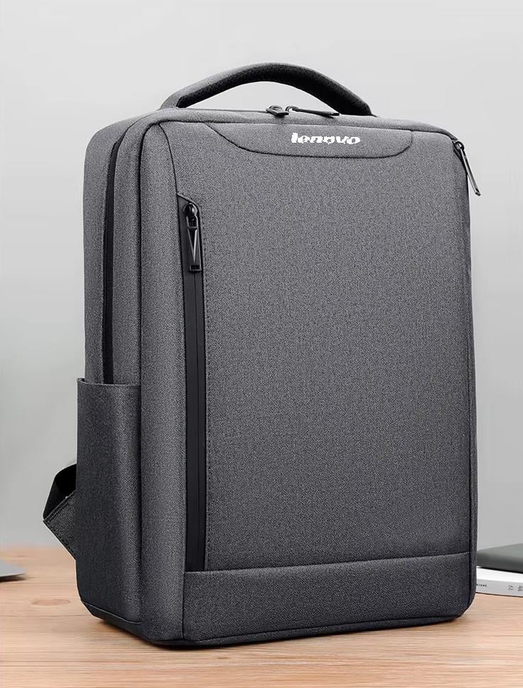Міський рюкзак для ноутбука Lenovo 2106-1 15,6" з USB Сірий (IBN045S4) - фото 2