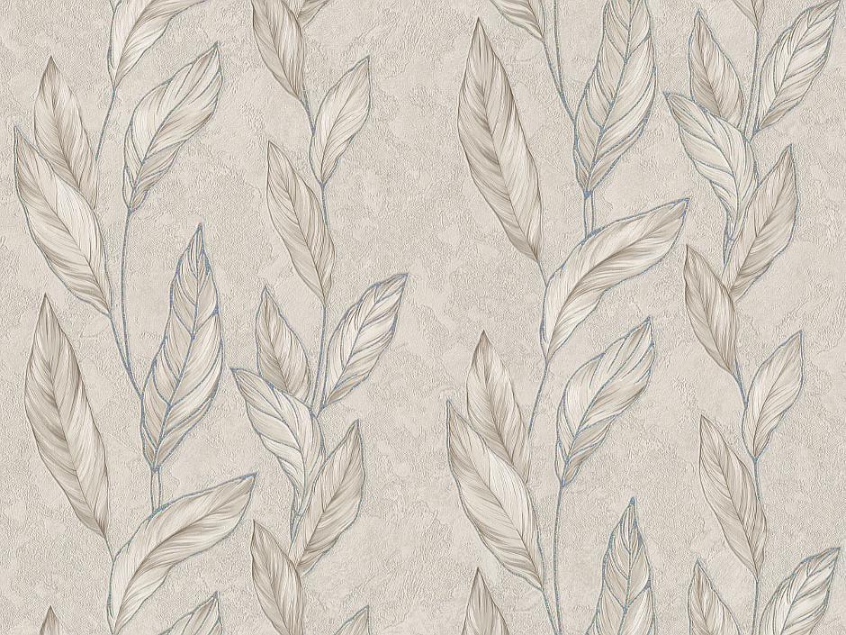 Обои флизелиновые LeGrand Platinum Блаженство 1577-01 Декор винил горячего тиснения 1,06х10,05 м Песочный