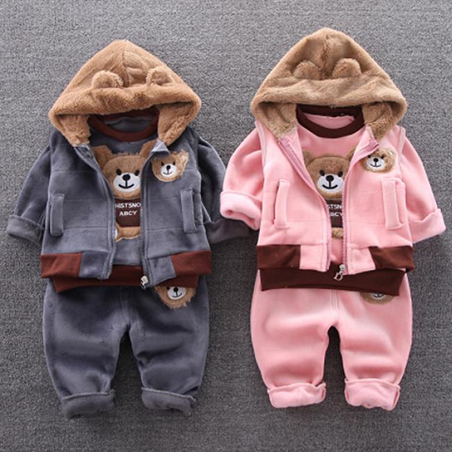 Костюм детский теплый Bear cub XXL 120 см Темно-серый (b5724930) - фото 3