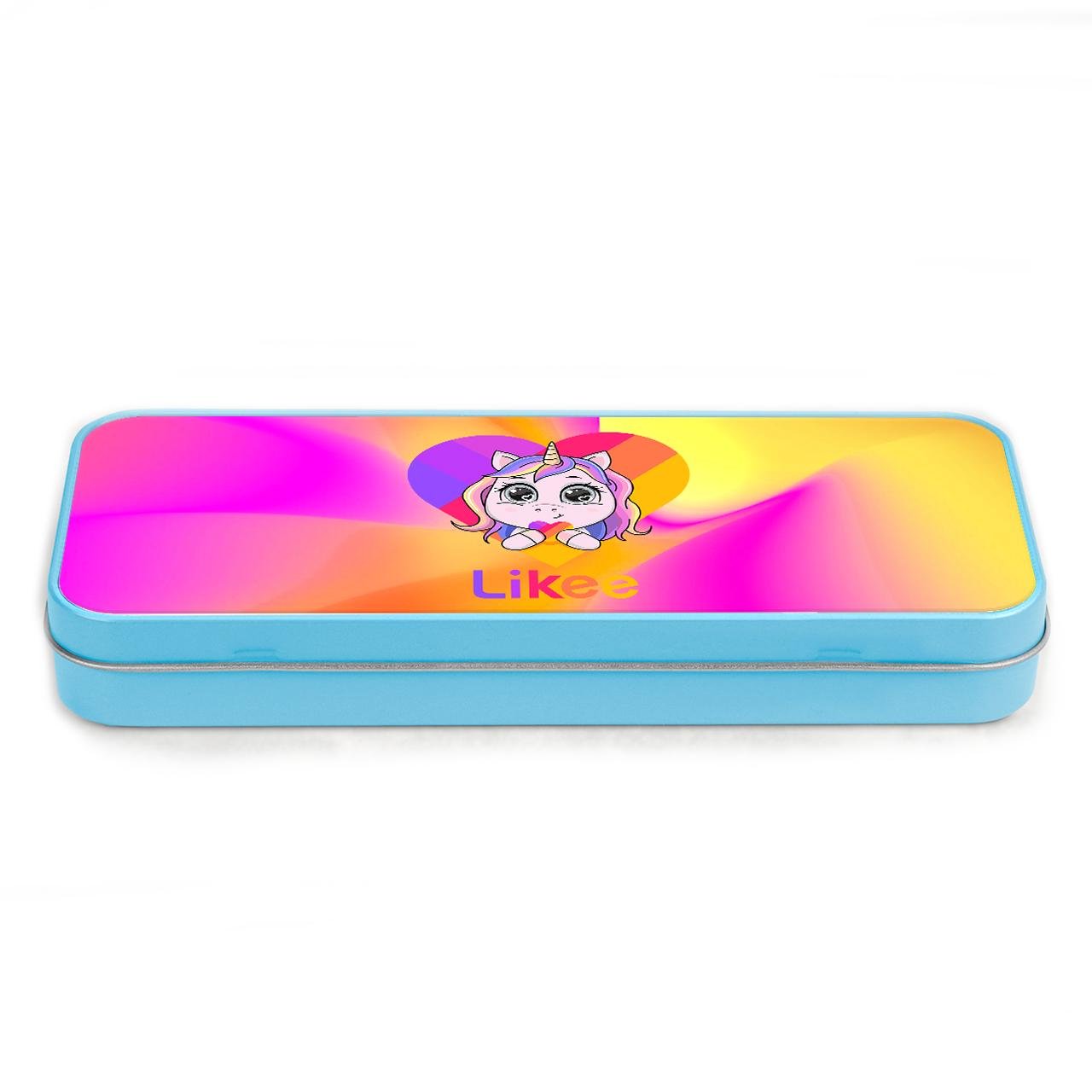 Пенал школьный Likee Unicorn Голубой (34408-1593-SK)
