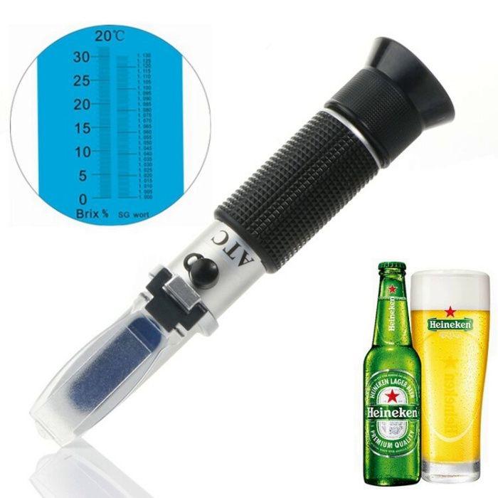 Рефрактометр RZ 120 для цукристості та щільності пива сусла - фото 3 Рефрактометр RZ 120 для цукристості та щільності пива сусла - фото 3