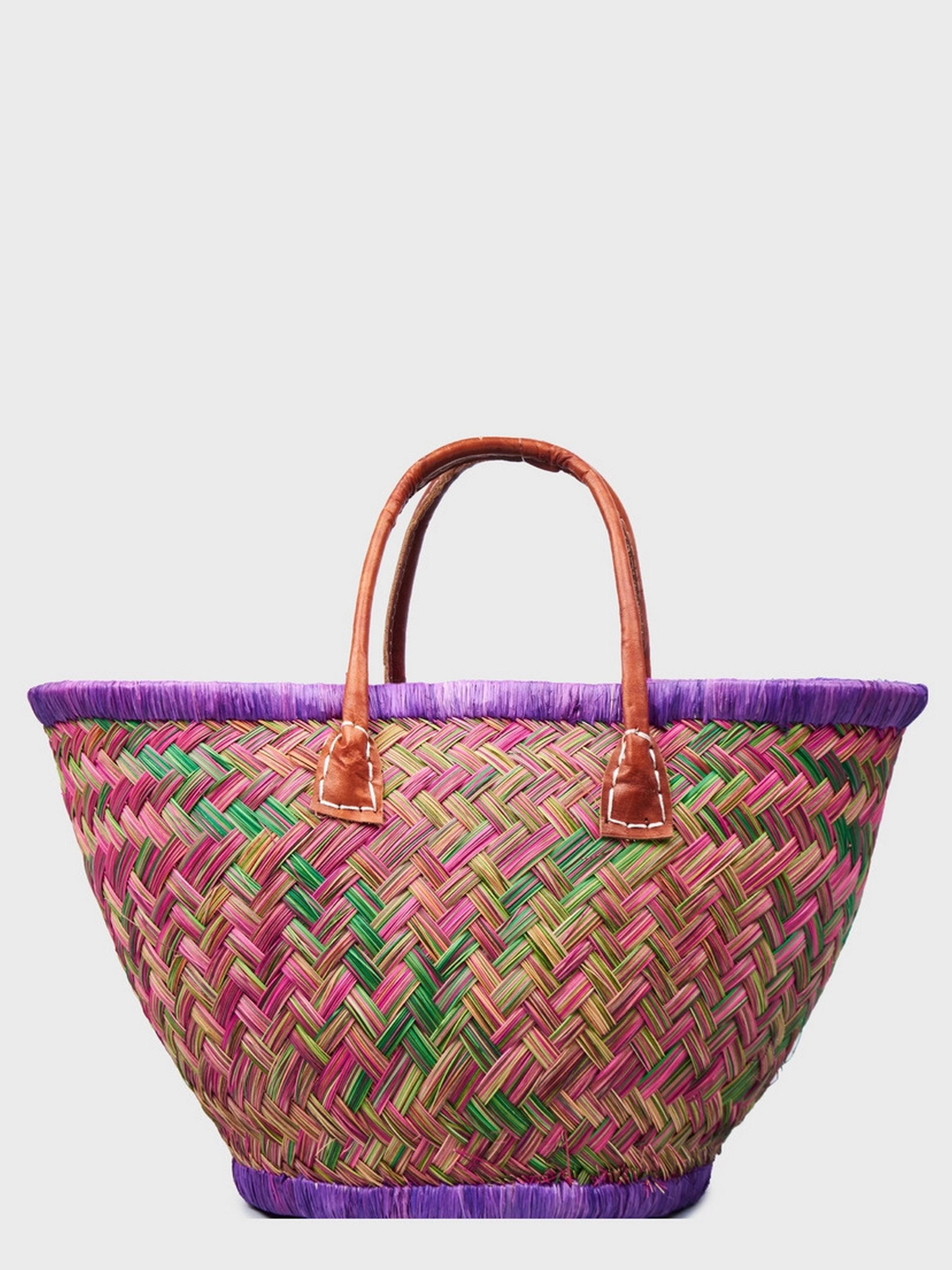 Сумка пляжная LE COMTOUR DE LA PLAGE Aravola Round 746 Фиолетовый