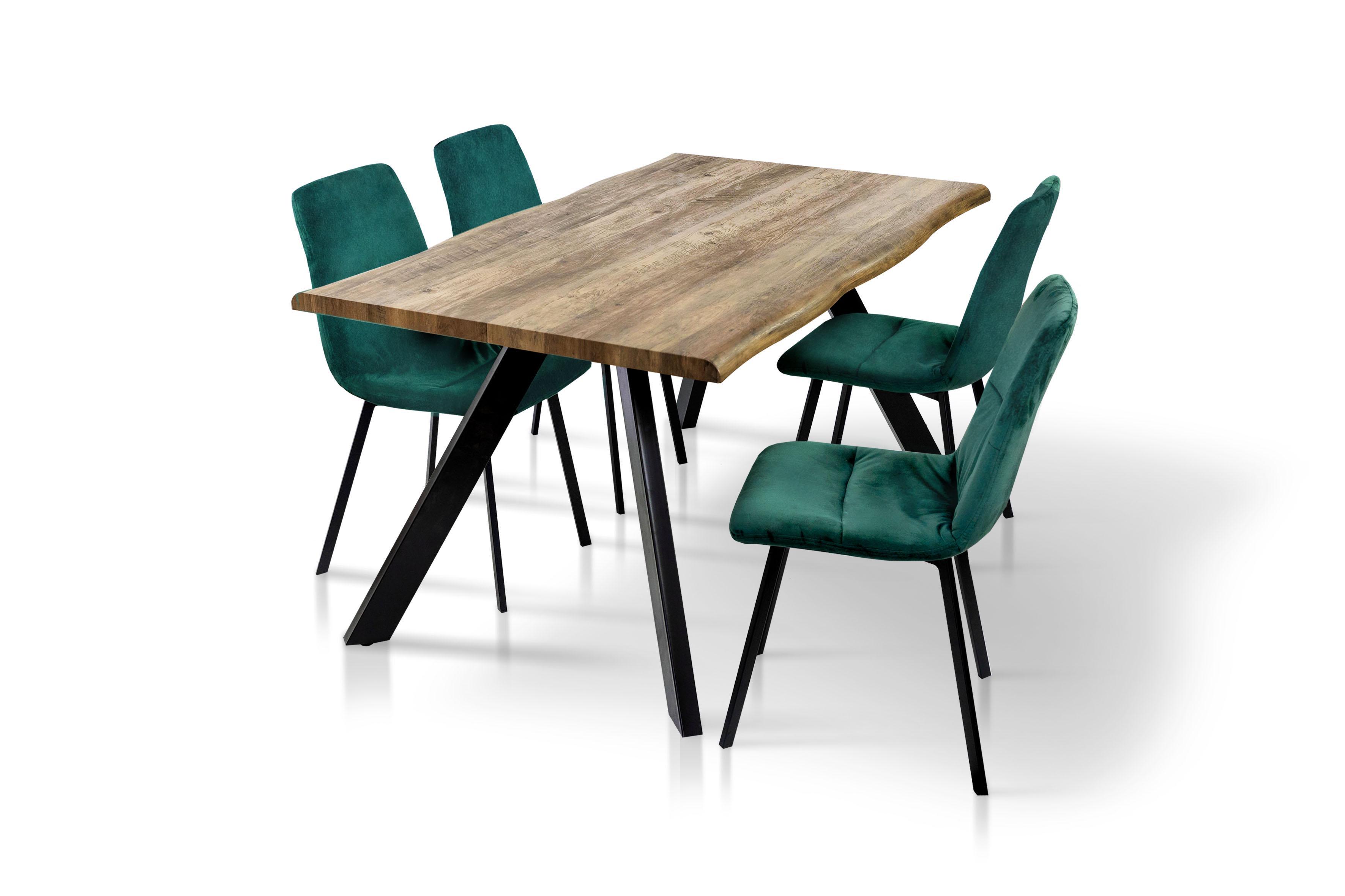 Обеденный стол Грейс Метрополь искусственный шпон МДФ 1600х900х760 мм Черный (GAА0054748) - фото 5 Обеденный стол Грейс Метрополь искусственный шпон МДФ 1600х900х760 мм Черный (GAА0054748) - фото 5