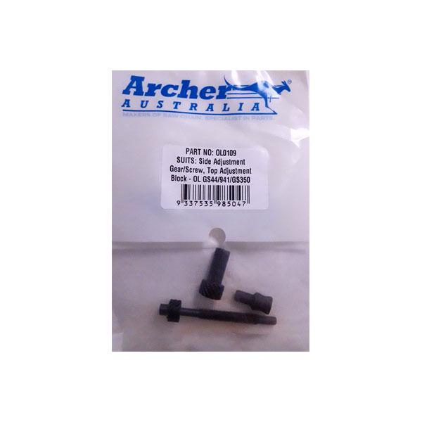 Натяжитель ARCHER цепи бензопилы OLEO-MAC 937/941/GS35/GS44 боковой (OL0109)