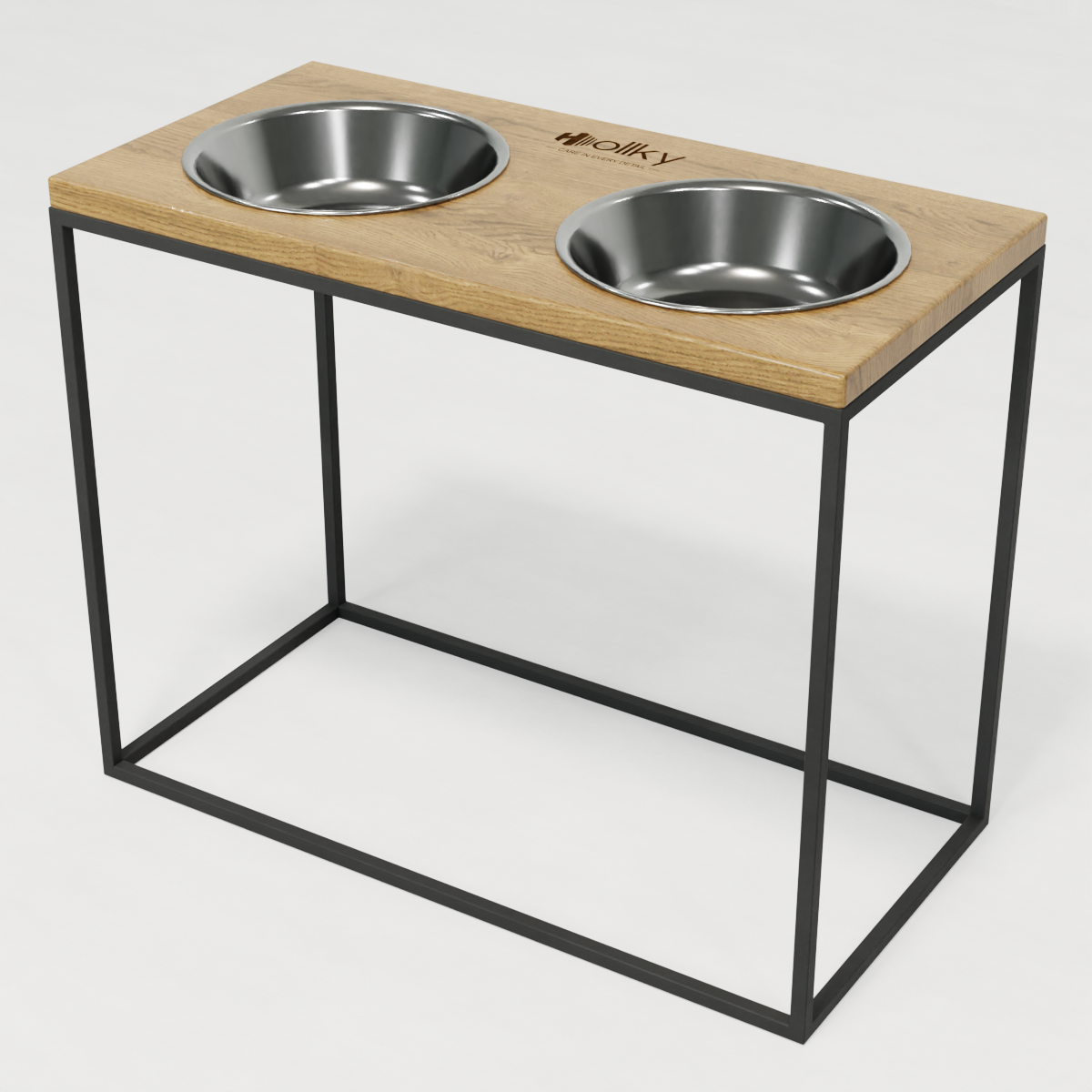 Миски на подставке для больших собак Hollky Base XL20 2х1,8 л (BXL40-522640-GRNT) - фото 9 Миски на подставке для больших собак Hollky Base XL20 2х1,8 л (BXL40-522640-GRNT) - фото 9