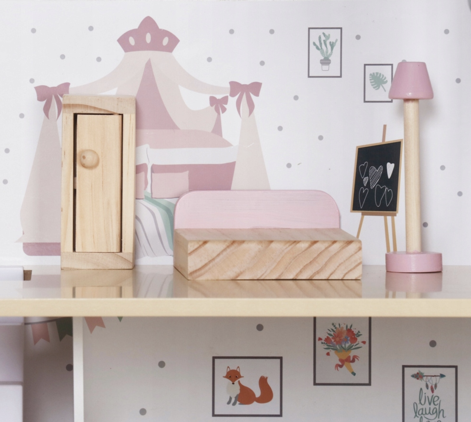 Кукольный домик деревянный CozyHouse с мебелью (2796161317) - фото 11