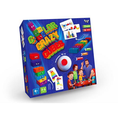 Игра настольная Color Crazy Cubes (CCC-02-01U)