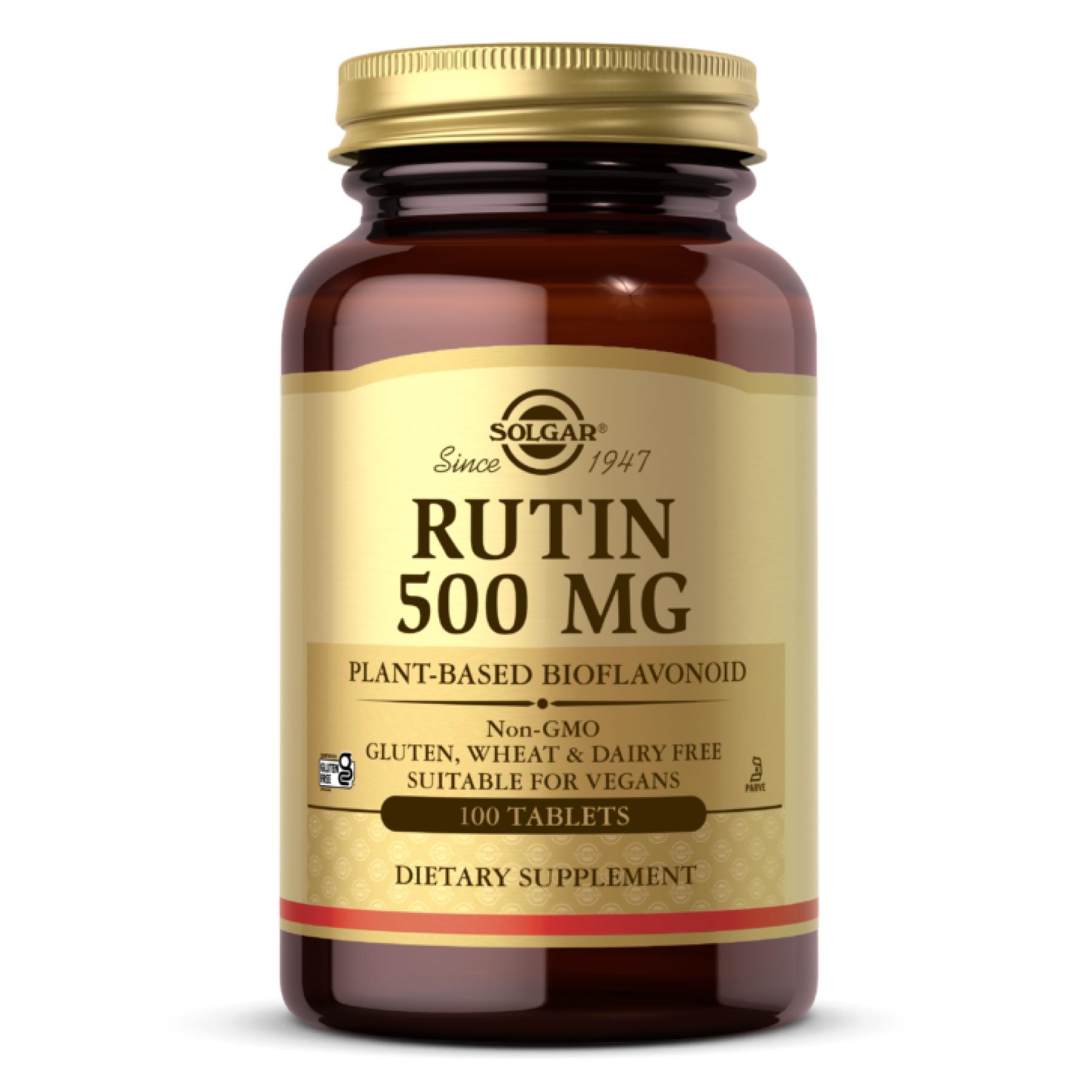 Натуральная добавка Rutin 500 mg 100 tabs (2022-10-1544)
