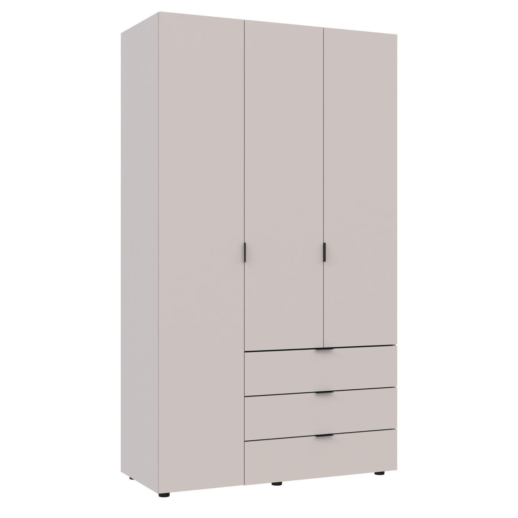 Шкаф распашной для одежды Doros Гелар 116,2х49,5х203,4 см Кашемир (26429999) - фото 1