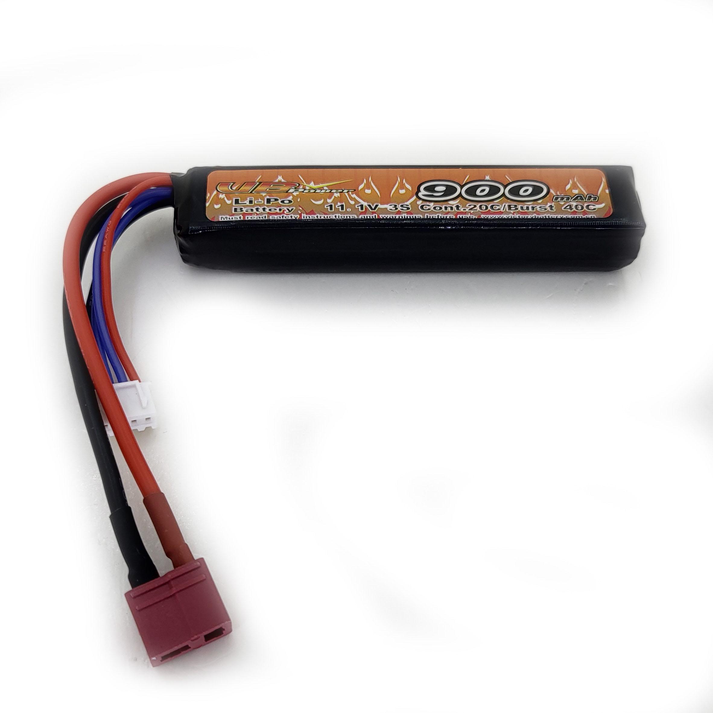 Акумулятор VB Power VB551890 для страйкболу Li-Pol 20-40C 11,1V 900 mAh (14193443) - фото 3