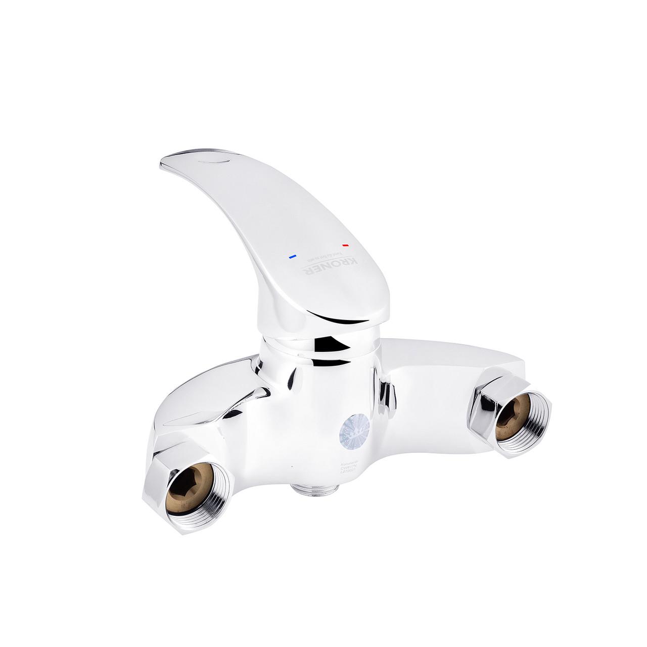 Змішувач для душу Kroner KRP Konstante C050 з душовим гарнітуром (CV023586) - фото 5 Змішувач для душу Kroner KRP Konstante C050 з душовим гарнітуром (CV023586) - фото 5