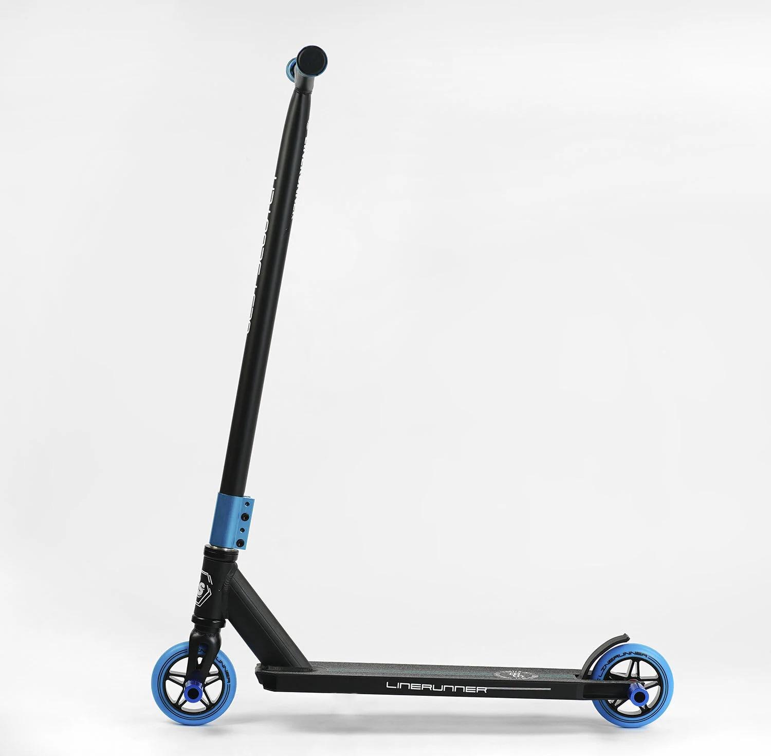 Самокат трюковый Best Scooter LineRunner Black/Blue (129761) - фото 4