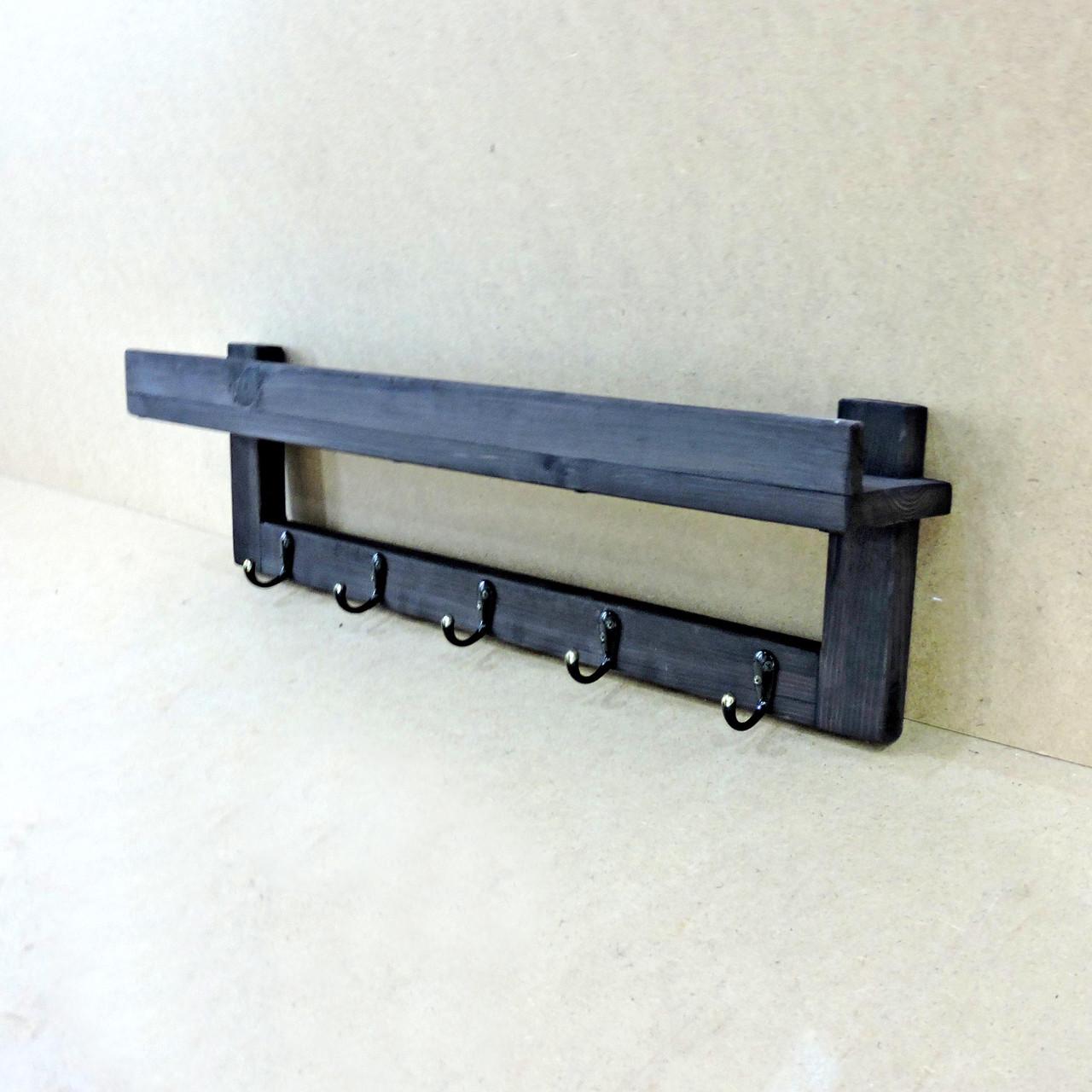 Вешалка для одежды из дерева Бернаби 5 Венге (ВДО-0012512)