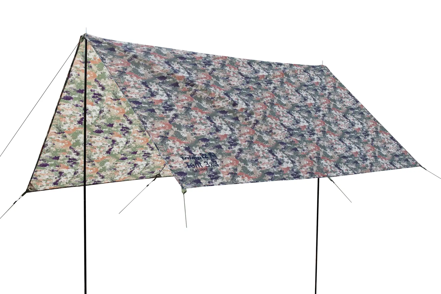 Тент Tramp 3x3 м з стійками (UTRT-104-camo)