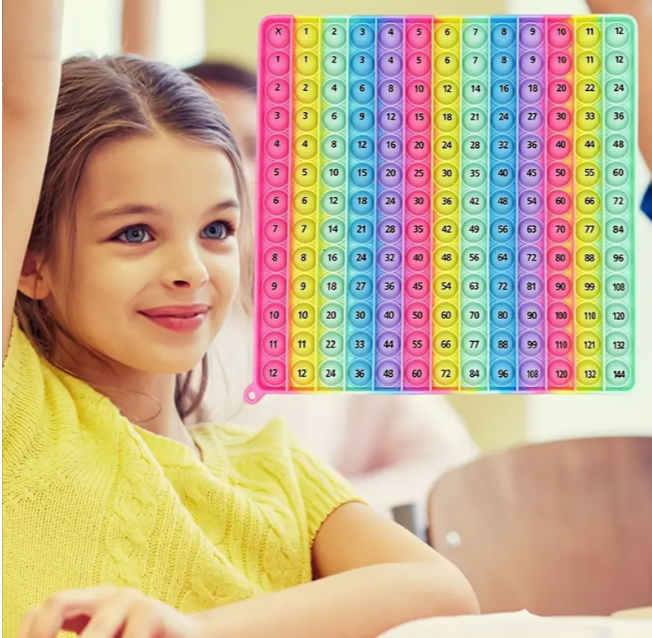Гра розвиваюча Таблиця множення 12x12 сенсорна антистрес (2104) - фото 5
