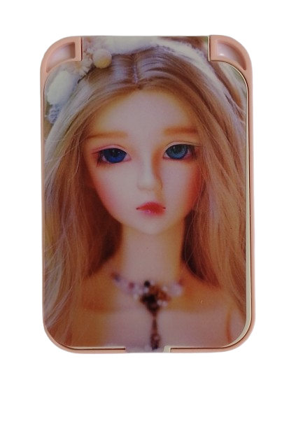 Дзеркало Х1-110 складане у пластиковій оправі 13х9 см Персиковий (1697В) Дзеркало Х1-110 складане у пластиковій оправі 13х9 см Персиковий (1697В)