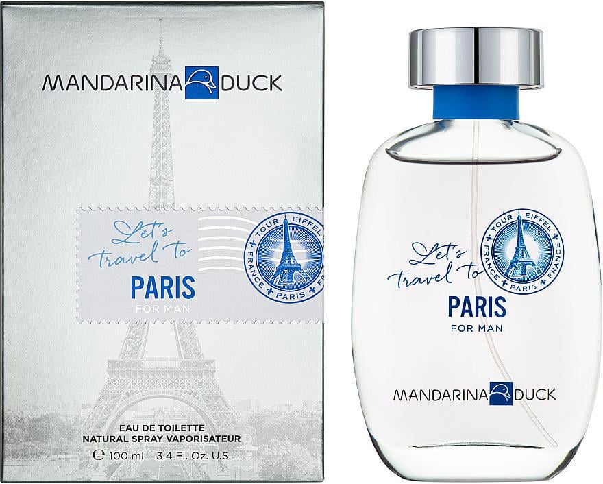 Туалетная вода для мужчин Mandarina Duck Let's Travel To Paris 100 мл (381560)