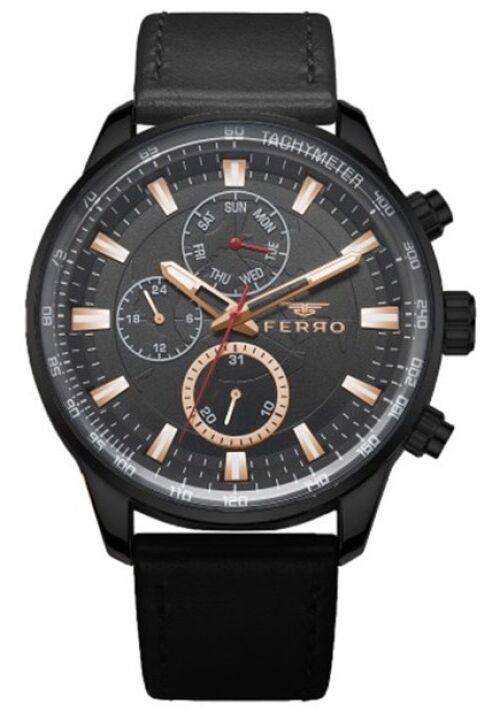Наручний годинник чоловічий Ferro FM1856B-G (765836)