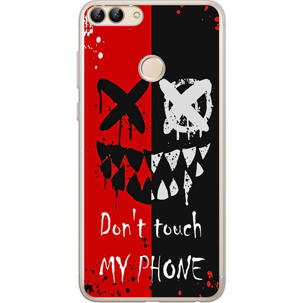 Чехол Boxface Huawei P Smart Bad Smile Прозрачный силикон (32669-up2468-32669)