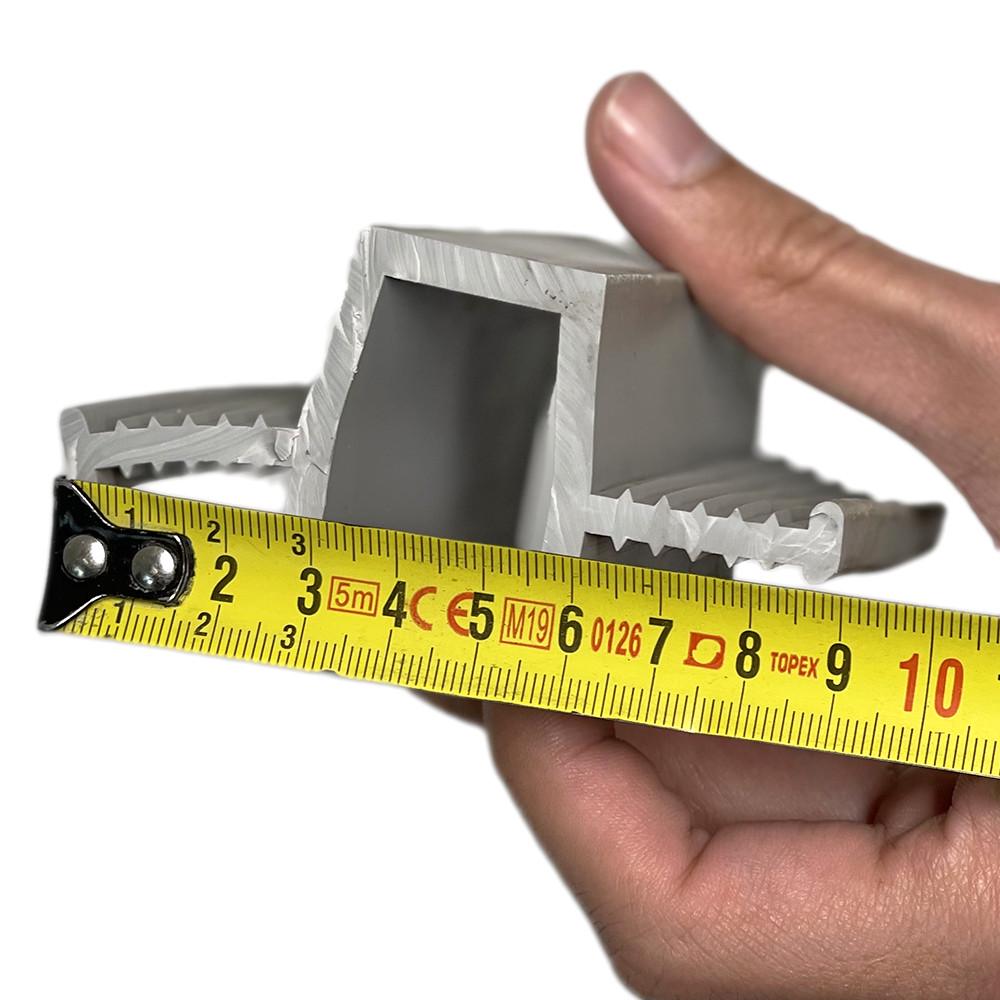 Гідрошпонка зовнішня для деформаційних швів П-1 ПВХ гідроізоляційна 50х30 мм 20 м.п. (19520195) - фото 3