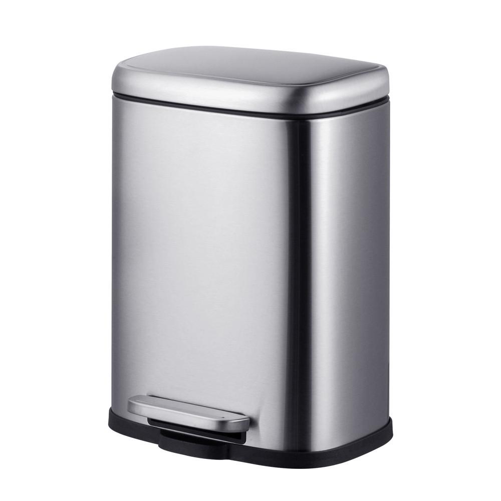 Мусорное ведро с плавным закрытием MIXXUS Premium Style-TC0305 SS Color прямоугольное 5 л Нержавеющая сталь (MI7060) - фото 6 Мусорное ведро с плавным закрытием MIXXUS Premium Style-TC0305 SS Color прямоугольное 5 л Нержавеющая сталь (MI7060) - фото 6