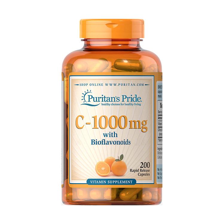 Витамин Puritan's Pride C-1000 mg with Bioflavonoids 200 капс. (10353-01)