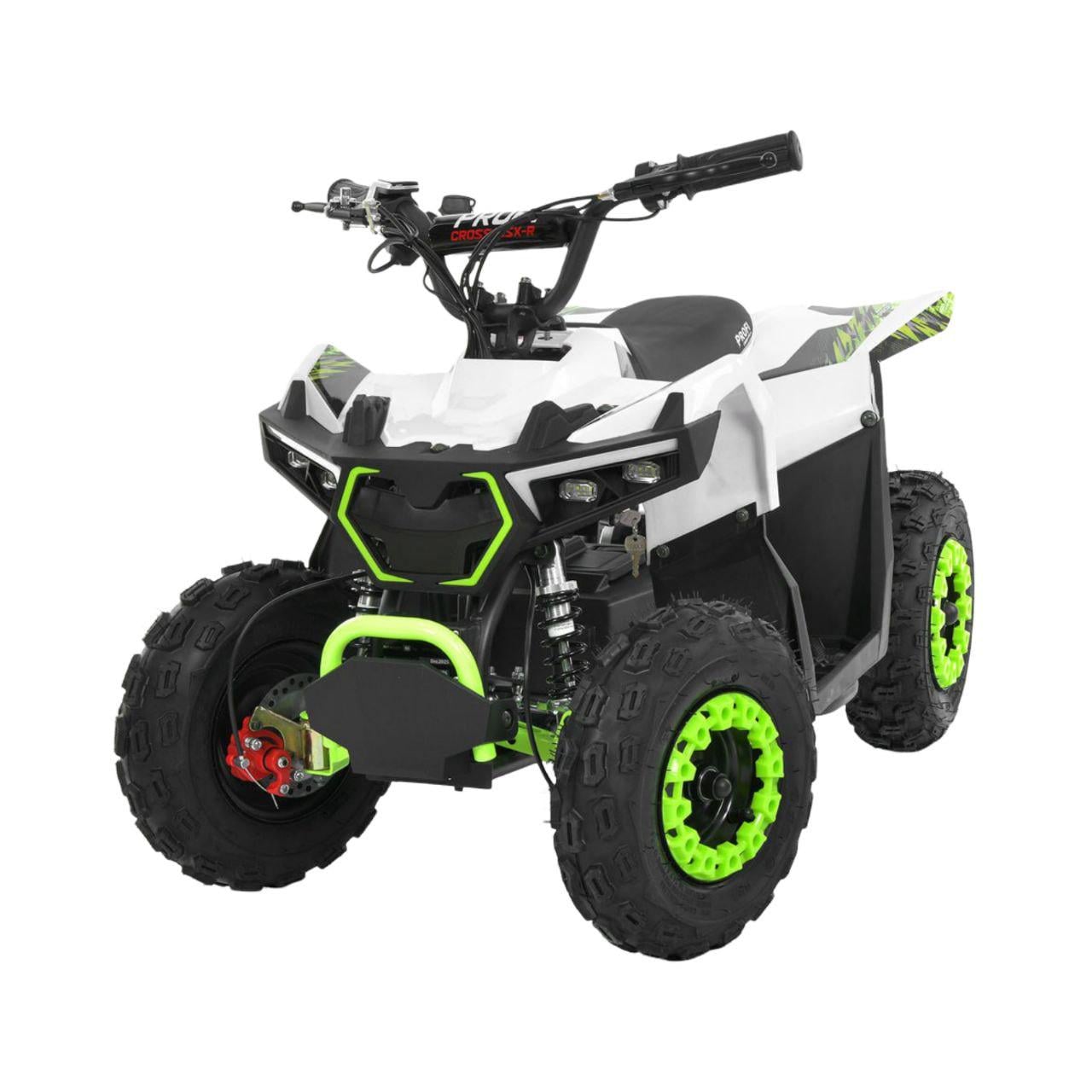 Подростковый квадроцикл HB-FFG1000-1-5 на 1000W резиновые колеса/кожаное сиденье Зеленый (33339918)