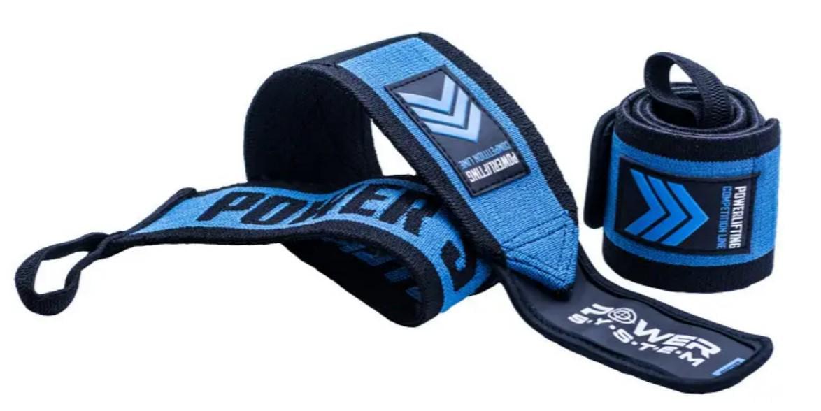 Бинты для запястий Power System PS-3530 Wrist Wraps Extreme Blue (PS-3530BU-0)