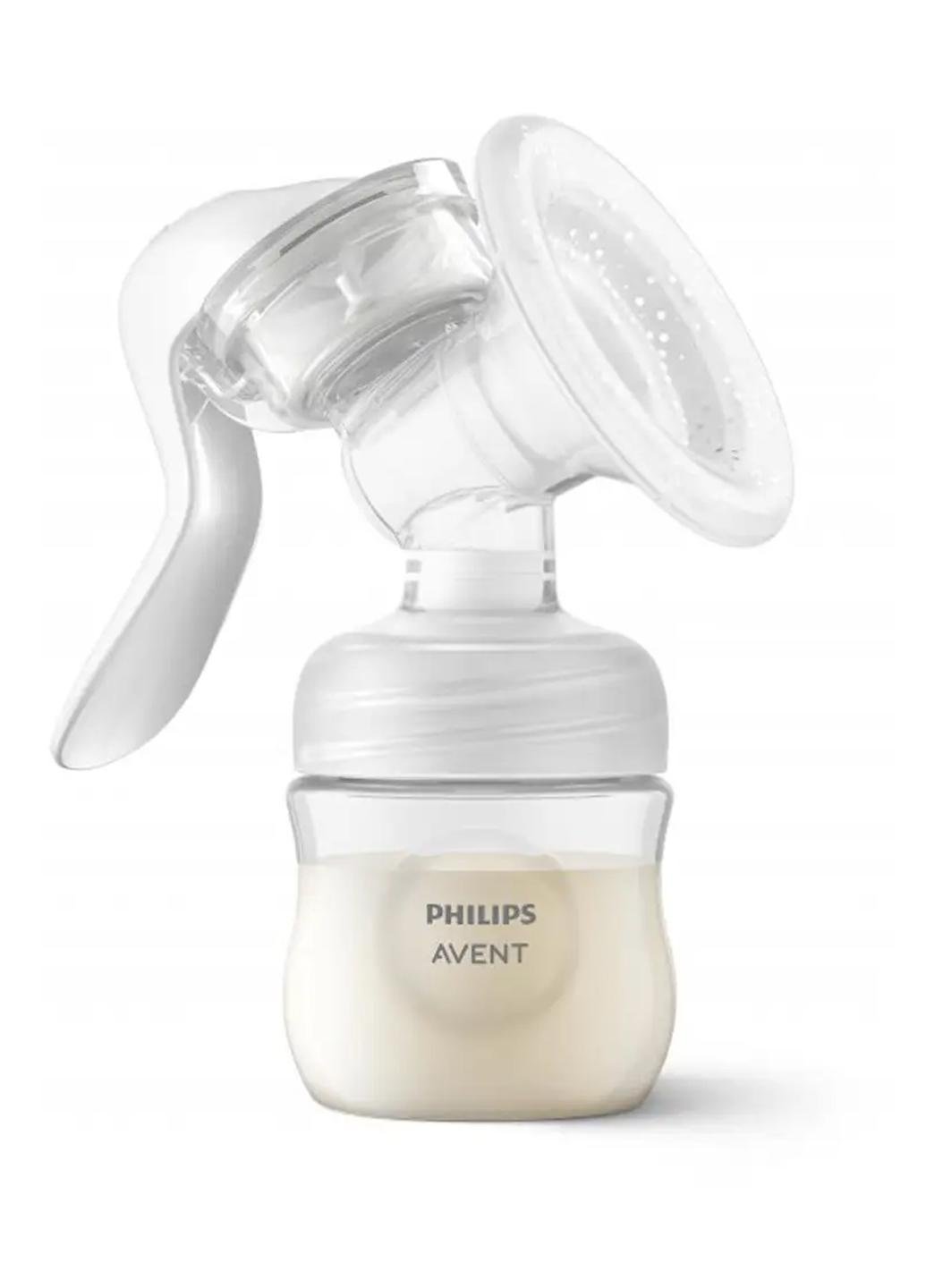 Молоковідсмоктувач механічний Philips Avent Naturals+ для грудного вигодовування (scf430/16)