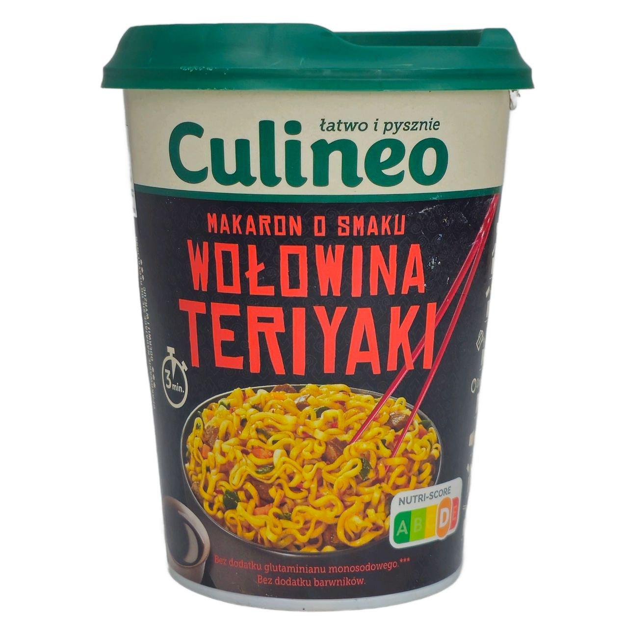 Быстрый перекус Culineo Лапша с соусом Говядина Терияки 93 г (05769)