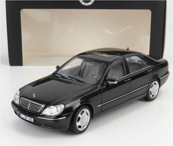 Модель автомобіля 1:18 Mercedes-Benz S600 Long V220 2000-2005 Black (B66040659)