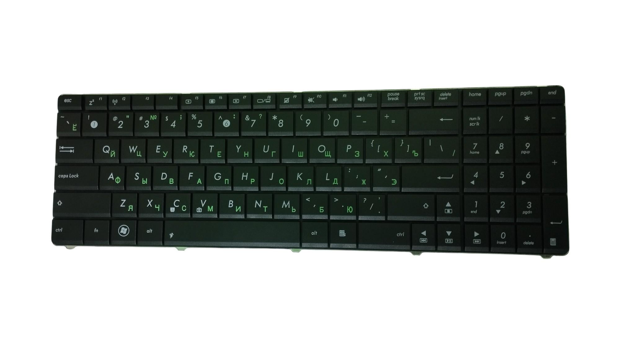 Клавиатура для ноутбука Asus K53 N53 X52N Black
