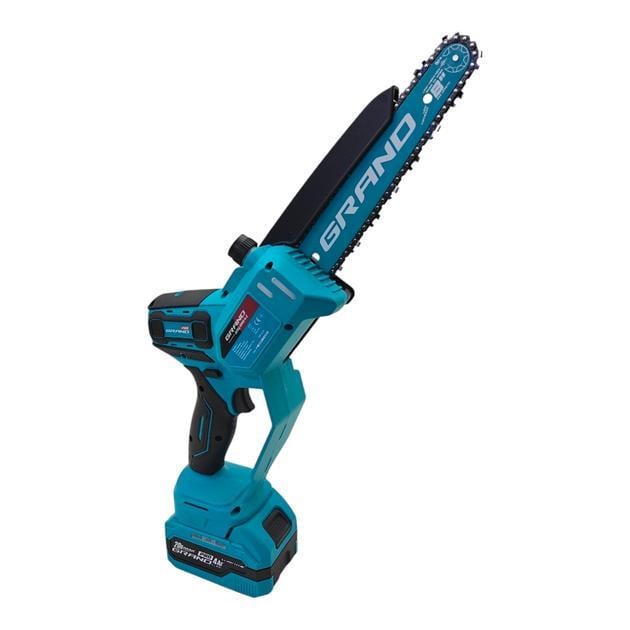 Пила ланцюгова акумуляторна Grand АПЦ-8HS/4-1 з секатором Grand СА-30F/20BL-base з подовжувачем 2 м (30795944) - фото 4 Пила ланцюгова акумуляторна Grand АПЦ-8HS/4-1 з секатором Grand СА-30F/20BL-base з подовжувачем 2 м (30795944) - фото 4